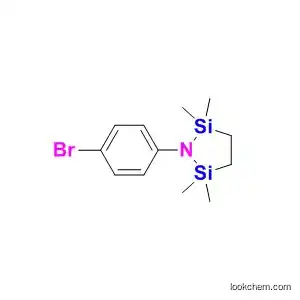 1-(4-Bromophenyl)-2,2,5,5-Tetramethyl-1-Aza-2,5-Disilacyclopentane