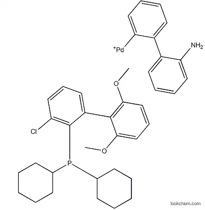Chloro(2-dicyclohexylphosphino-2',6'-dimethoxy-1,1'-biphenyl)[2-(2'-amino-1,1'-biphenyl)]palladium(II) 1375325-64-6 97%+