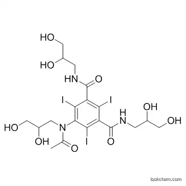 Iohexol CAS 66108-95-0 5-[Acetyl(2,3-dihydroxypropyl)amino]-N,N'-bis(2,3-dihydroxypropyl)-2,4,6-triiodoisophthalamide