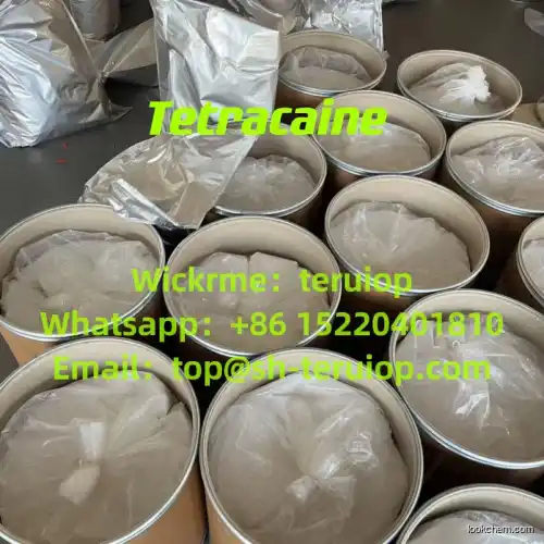 Safe Delivery High Quality Pharmaceutical Raw Powder Tetracaine CAS 94-24-6 Safe Delivery Free Customs Clearance