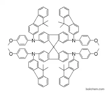 N2,N2', N7,N7'-trans(4-methoxyphenyl)-N2,N2',N7,N7'-trans(9,9-dimethylfluorene-2-yl)spiro[fluorene-9,9'-xanthene]-2,2',7,7'-tetraamine