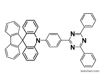 10-(4-(4,6-diphenyl-1,3,5-triazin-2-yl)phenyl)-10H-spiro[acridine-9,9′-  fluorene]