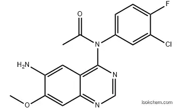 N-(6-amino-7-methoxy-quinazolin-4-yl)-N-(3-chloro-4-fluoro-phenyl)-acetamide 869199-62-2 98%
