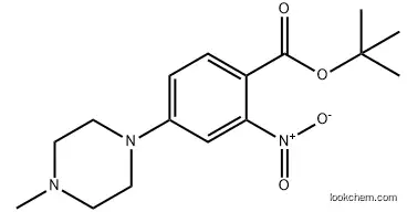 tert-butyl 4-(4-methylpiperazin-1-yl)-2-nitrobenzoate 942271-61-6 99.5%+