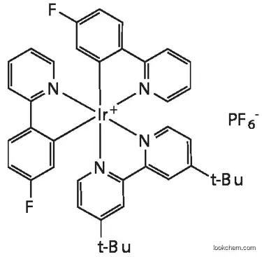 [2,2'-bis (4-tert-butylpyridine)] bis [2- (4-fluorophenyl) pyridine] iridium (III) hexafluorophosphate 1449110-90-0 98%+