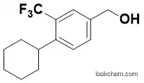 (4-cyclohexyl-3-(trifluoromethyl)phenyl)methanol