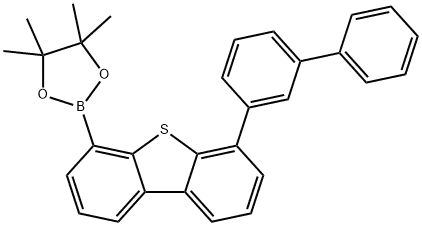 6-(1,1'-biphenyl-3-yl)dibenzothiophene-4-boronic acid pinacol ester