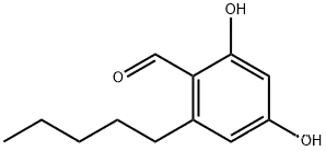 2,4-Dihydroxy-6-pentyl-benzaldehyde.