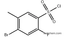 4-bromo-2-fluoro-5-methylbenzene-1-sulfonyl chloride 874804-14-5 99%+
