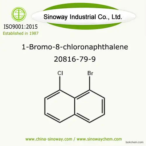 1-Bromo-8-chloronaphthalene, Organic Building Block