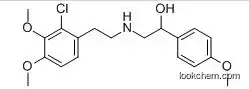 N-[2-Hydroxy-2-(4-methoxyphenyl)ethyl]-2-(2-chloro-3,4-dimethoxyphenyl)ethylamine