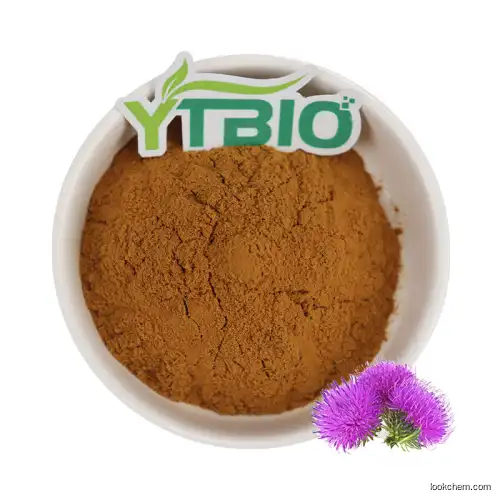 High Quality Water Soluble 95% Milk Thistle Extract Silibinin Powder