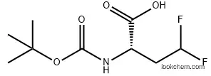 (S)-2-(tert-butoxycarbonylamino)-4,4-difluorobutanoic acid, 95%+ 467442-20-2