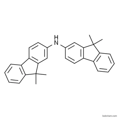 Bis-(9,9-dimethyl-9H-fluoren-2-yl)-amine /N-(9,9-Dimethyl-9H-fluoren-2-yl-9,9'-dimethyl -9H-fluoren-2-amine