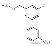 Manufacturer of 4-chloro-6-(methoxymethyl)-2-(3-methylphenyl)pyrimidine at Factory Price CAS NO.438249-83-3