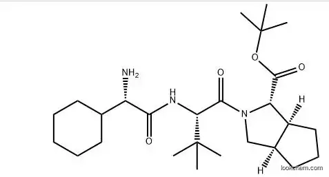(1S,3aR,6aS)-2-[(2S)-2-[[(2S)-2-Amino-2-cyclohexylacetyl]amino]-3,3-dimethyl-1-oxobutyl]octahydrocyclopenta[c]pyrrole-1-carboxylic acid tert-butyl ester
