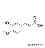 3-Hydroxy-4-methoxycinnamic acid CAS 537-73-5
