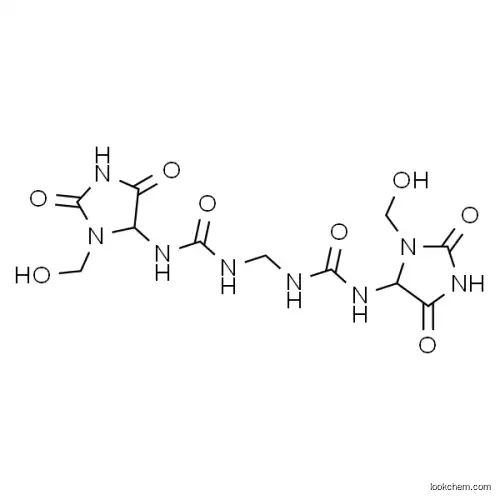 N,N'-Methylenebis[N'-3-(hydroxymethyl)-2,5-dioxo-4-imidazolidinyl]