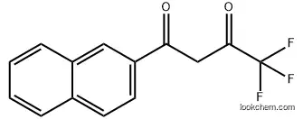4,4,4-Trifluoro-1-(2-naphthyl)-1,3-butanedione, 98%, 893-33-4