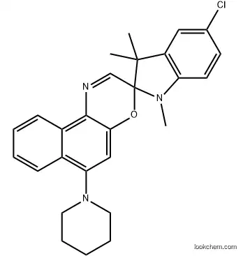 5-chloro-1,3,3-trimethyl-6'-piperidinospiro(indolino-2,3'-[3H]naphth[2,1-b]oxazine), 98%, 144582-55-8