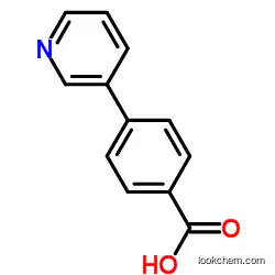 Manufacturer of 4-Pyridin-3-yl-benzoic acid at Factory Price CAS NO.4385-75-5