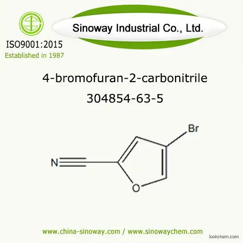 4-bromofuran-2-carbonitrile, Organic Building Block