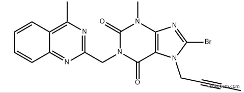 8-Bromo-7-but-2-ynyl-3-methyl-1-(4-methyl-quinazolin-2-ylmethyl)-3,7-dihydro-purine-2,6-dione