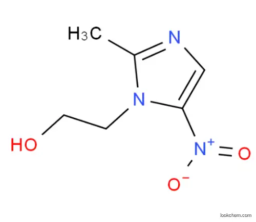 2-Methyl-5-nitroimidazole-1-ethanol CAS :443-48-1