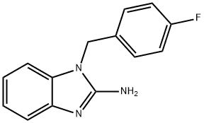 1-(4-Fluorophenylmethyl)-2-aminobenzimidazole