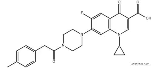 3-Quinolinecarboxylic acid, 1-cyclopropyl-6-fluoro-1,4-dihydro-7-[4-[2-(4-Methylphenyl)acetyl]-1-piperazinyl]-4-oxo-, 97%, 1051224-24-8