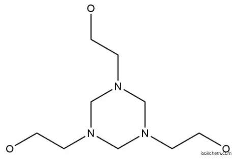 2,2',2''-(hexahydro-1,3,5-triazine-1,3,5-triyl)triethanol ：4719-04-4