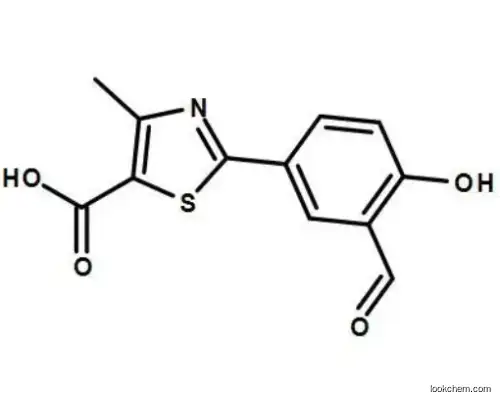 ethyl 2-(3-formyl-4-hydroxyphenyl)-4-methyl thiazole-5-carboxylate CAS: 161798-01-2