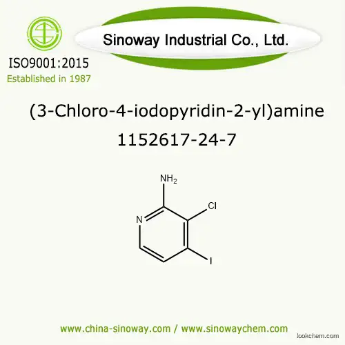 (3-Chloro-4-iodopyridin-2-yl)amine, Organic Building Block