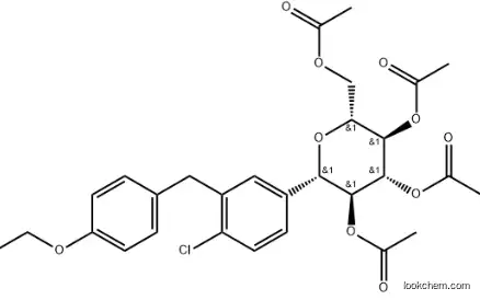 461432-25-7 (1S) -1, 5-Anhydro-1-C-[4-Chloro-3-[ (4-ethoxyphenyl) Methyl]Phenyl]-D-Glucitol Tetraacetate