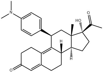 Hot Sell Factory Supply Raw Material CAS 159811-51-5 19-Norpregna-4,9-diene-3,20-dione,11-[4-(dimethylamino)phenyl]-17-hydroxy-, (11b)-