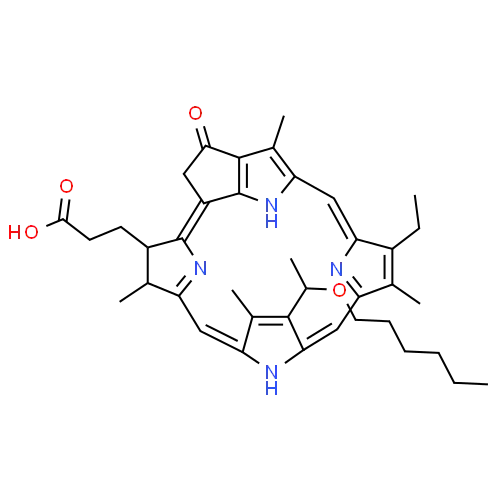 Hot Sell Factory Supply Raw Material CAS: 149402-51-7 14-Ethyl-9-(1-(hexyloxy)ethyl)-4,8,13,18-tetramethyl-20-oxo-3-phorbine propanoic acid 	HPPH