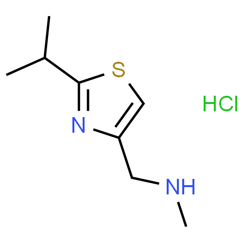 China Supply 99% N-methyl-1-(2-propan-2-yl-1,3-thiazol-4-yl)methanamine,hydrochloride CAS NO.908591-25-3