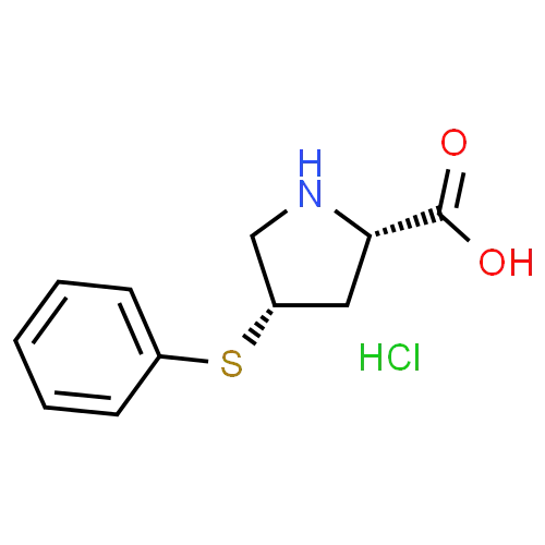 Hot Sell Factory Supply Raw Material CAS 105107-84-4  ,cis-4-Phenylthio-L-proline hydrochloride