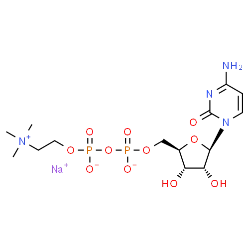 Hot Sell Factory Supply Raw Material CAS:33818-15-4  ,Cytidine5'-(trihydrogen diphosphate), P'-[2-(trimethylammonio)ethyl] ester, inner salt,sodium salt (1:1)