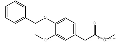 Benzeneacetic acid, 3-methoxy-4-(phenylmethoxy)-, methyl ester, 97%, 16209-54-4