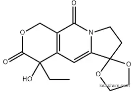 Spiro[1,3-dioxolane-2,6'(3'H)-[1H]pyrano[3,4-f]indolizine]-3',10'(4'H)-dione, 4'-ethyl-7',8'-dihydro-4'-hydroxy-, 98%, 102978-41-6