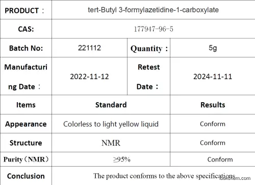 tert-Butyl 3-formylazetidine-1-carboxylate(177947-96-5)