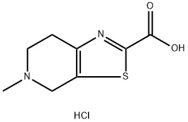 5-Methyl-4,5,6,7-tetrahydrothiazolo[5,4-c]pyridine-2-carboxylic acid hydrochloride