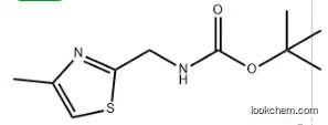 Carbamic acid, N-[(4-methyl-2-thiazolyl)methyl]-,1,1-dimethylethyl ester