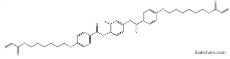 1,4-bis-[4-(6-acryloyloxyhexyloxy)benzoyloxy]-2-methylbenzene :125248-71-7