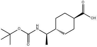 (1R)-trans-4-[N-Boc-1-aminoethyl]cyclohexanecarboxylic Acid