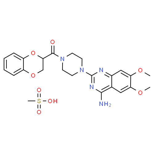 Hot Sell Factory Supply Raw Material CAS 77883-43-3 ,Doxazosin mesylate