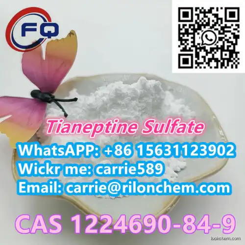 Hot Selling Factory Supply CAS 1224690-84-9 Tianeptine Sulfate White Powder 99% FQ