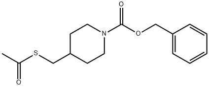 benzyl 4-((acetylthio)Methyl)piperidine-1-carboxylate