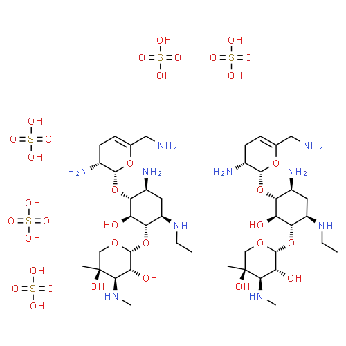 Hot Sell Factory Supply Raw Material Netilmicin sulfate CAS 56391-57-2